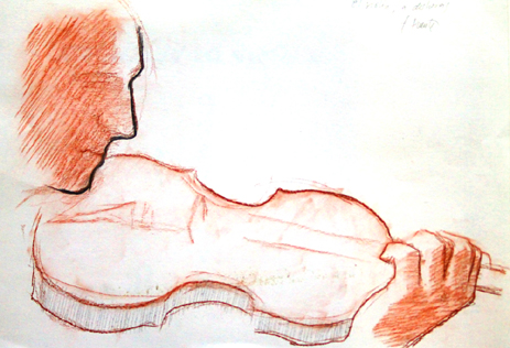 Fernando Puente, dibujo